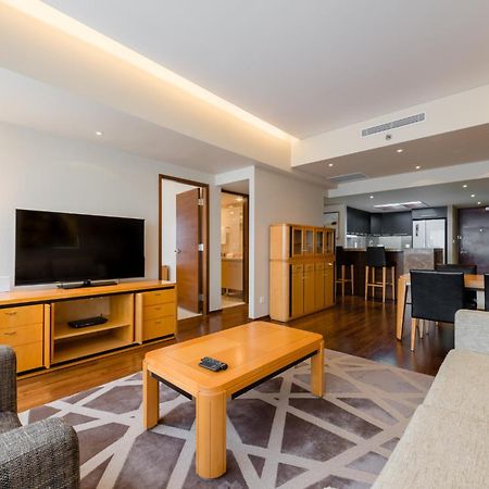 Shanghai Centre Serviced Apartment Exteriör bild