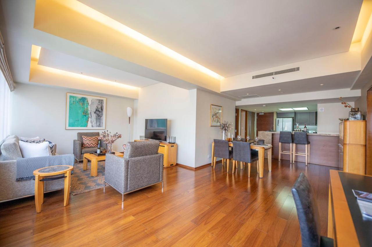Shanghai Centre Serviced Apartment Exteriör bild