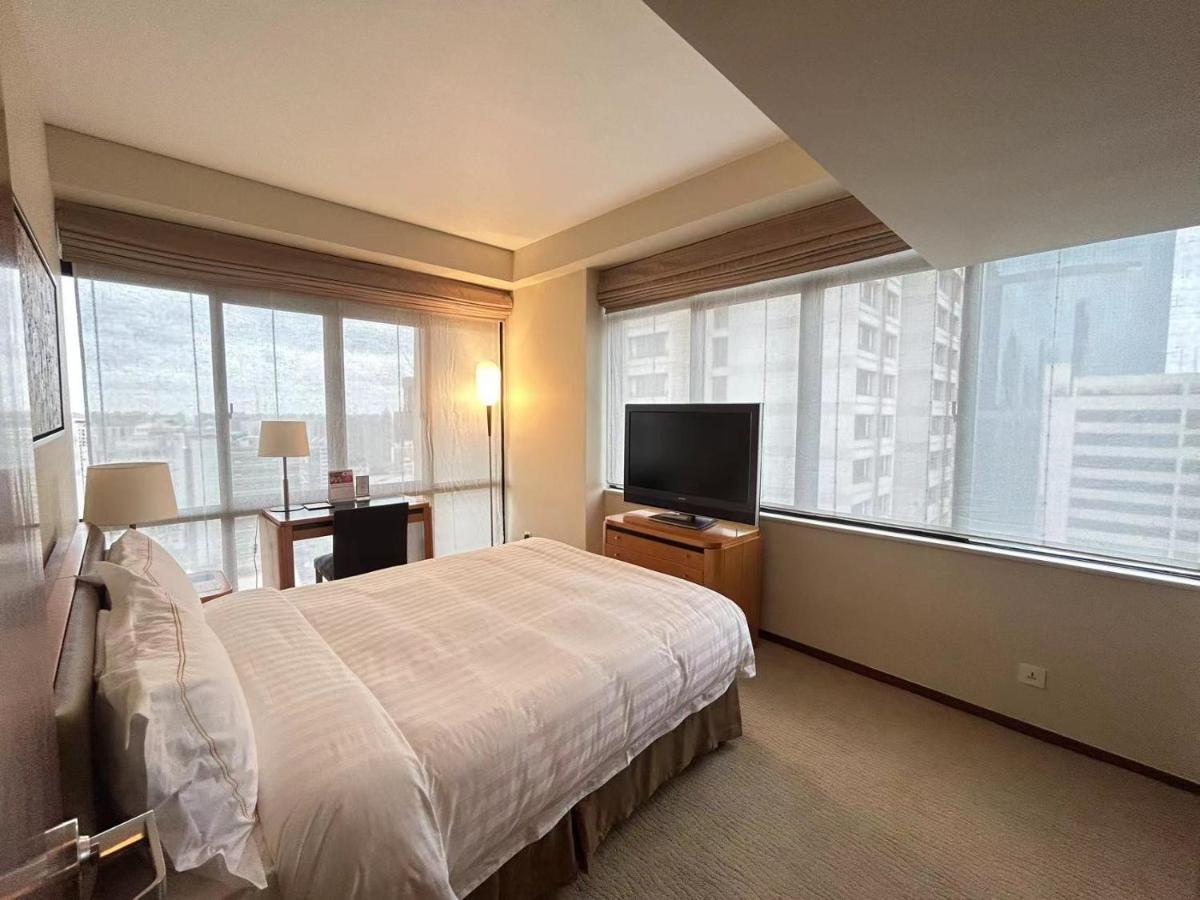 Shanghai Centre Serviced Apartment Exteriör bild