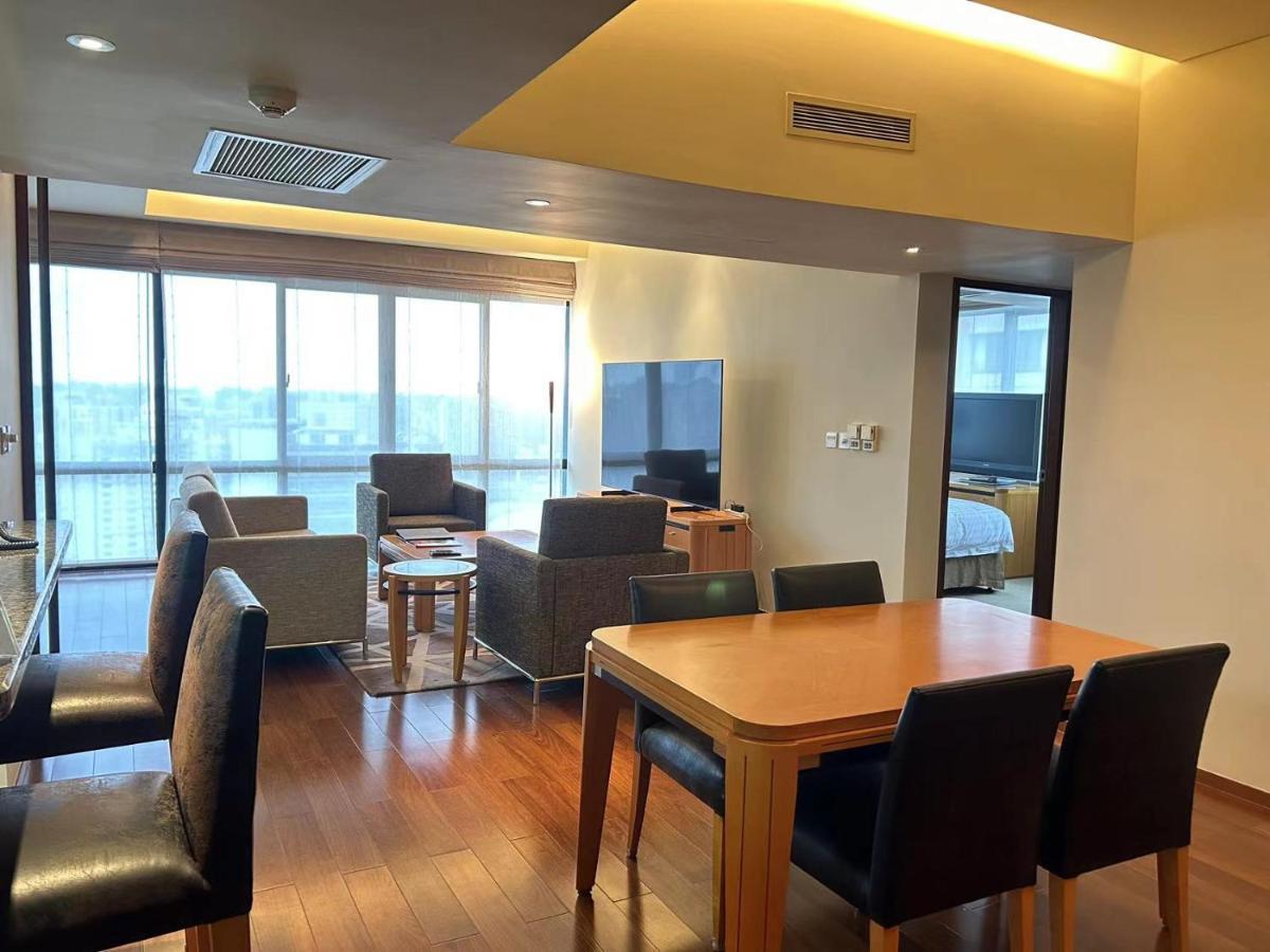Shanghai Centre Serviced Apartment Exteriör bild
