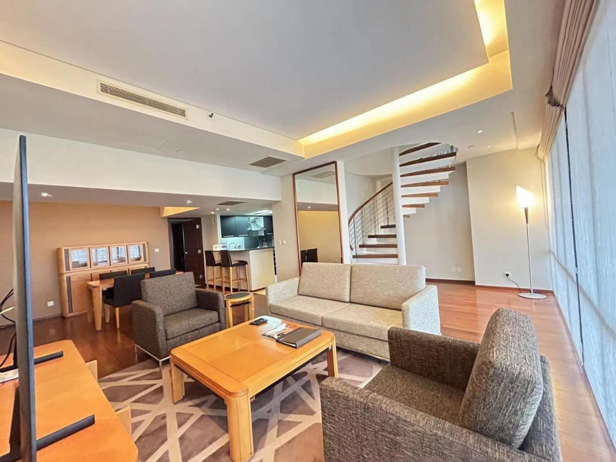 Shanghai Centre Serviced Apartment Exteriör bild
