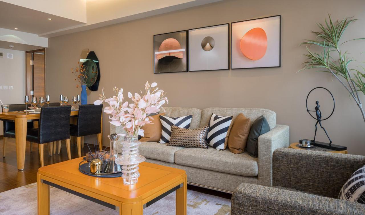 Shanghai Centre Serviced Apartment Exteriör bild