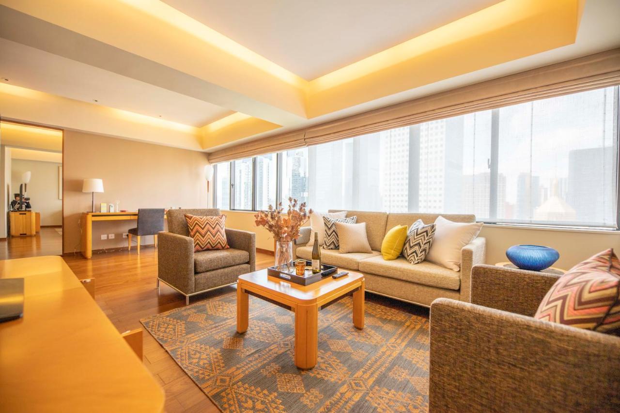 Shanghai Centre Serviced Apartment Exteriör bild