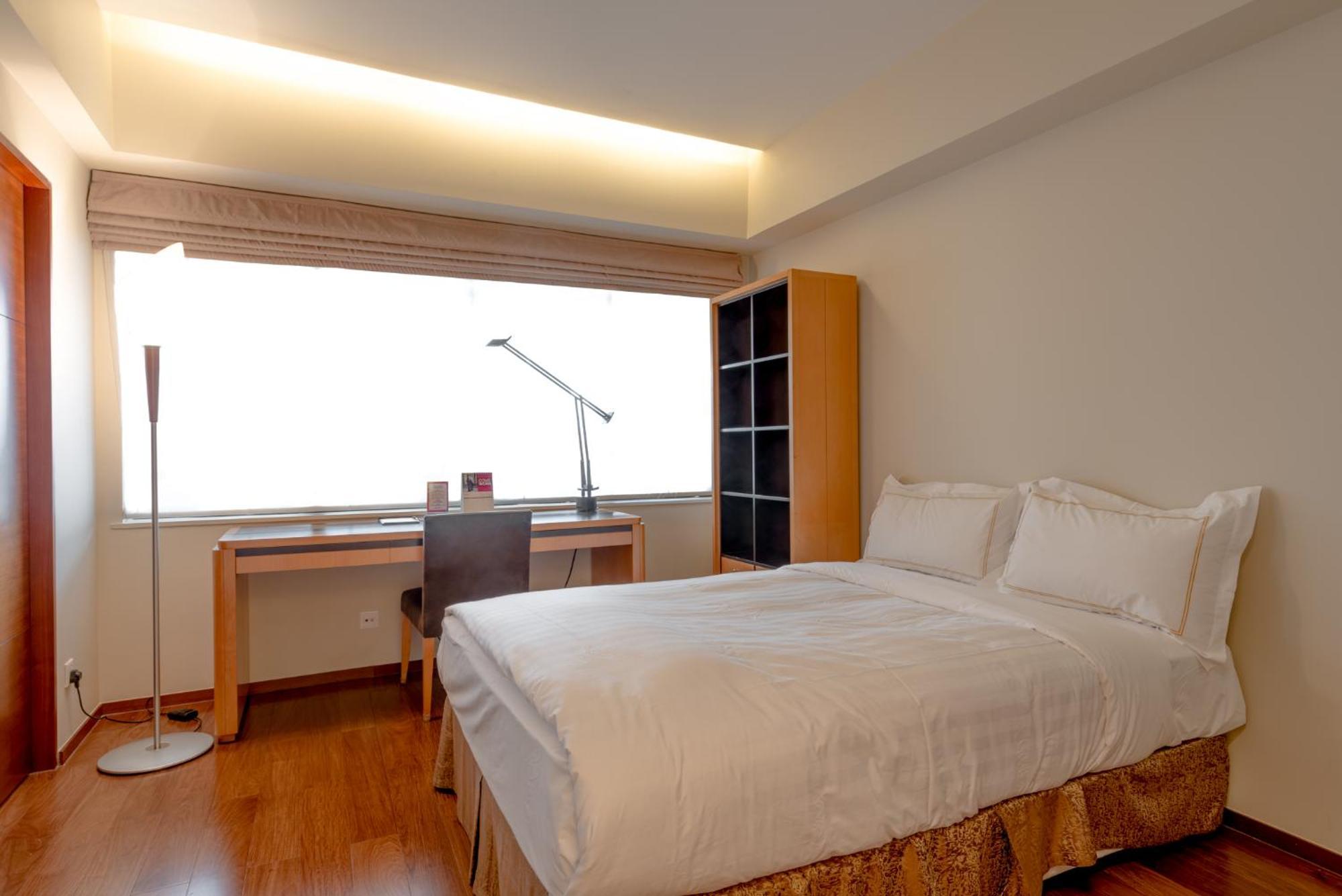 Shanghai Centre Serviced Apartment Exteriör bild